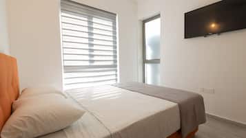 1 chambre, fer et planche Ă repasser, Wi-Fi gratuit, draps fournis