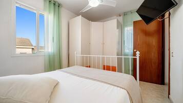 2 間睡房、熨斗/熨衫板、免費 Wi-Fi、床單