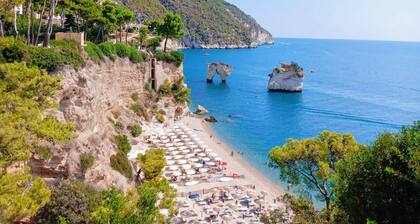 Villa 'Meridiana Case Al Mare' avec Vue sur la Mer, Terrasse Privée et Climatisation