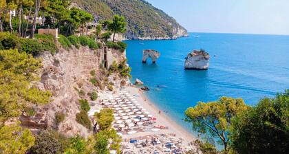 Villa 'Meridiana Case Al Mare' avec vue sur la mer, terrasse privée et climatisation