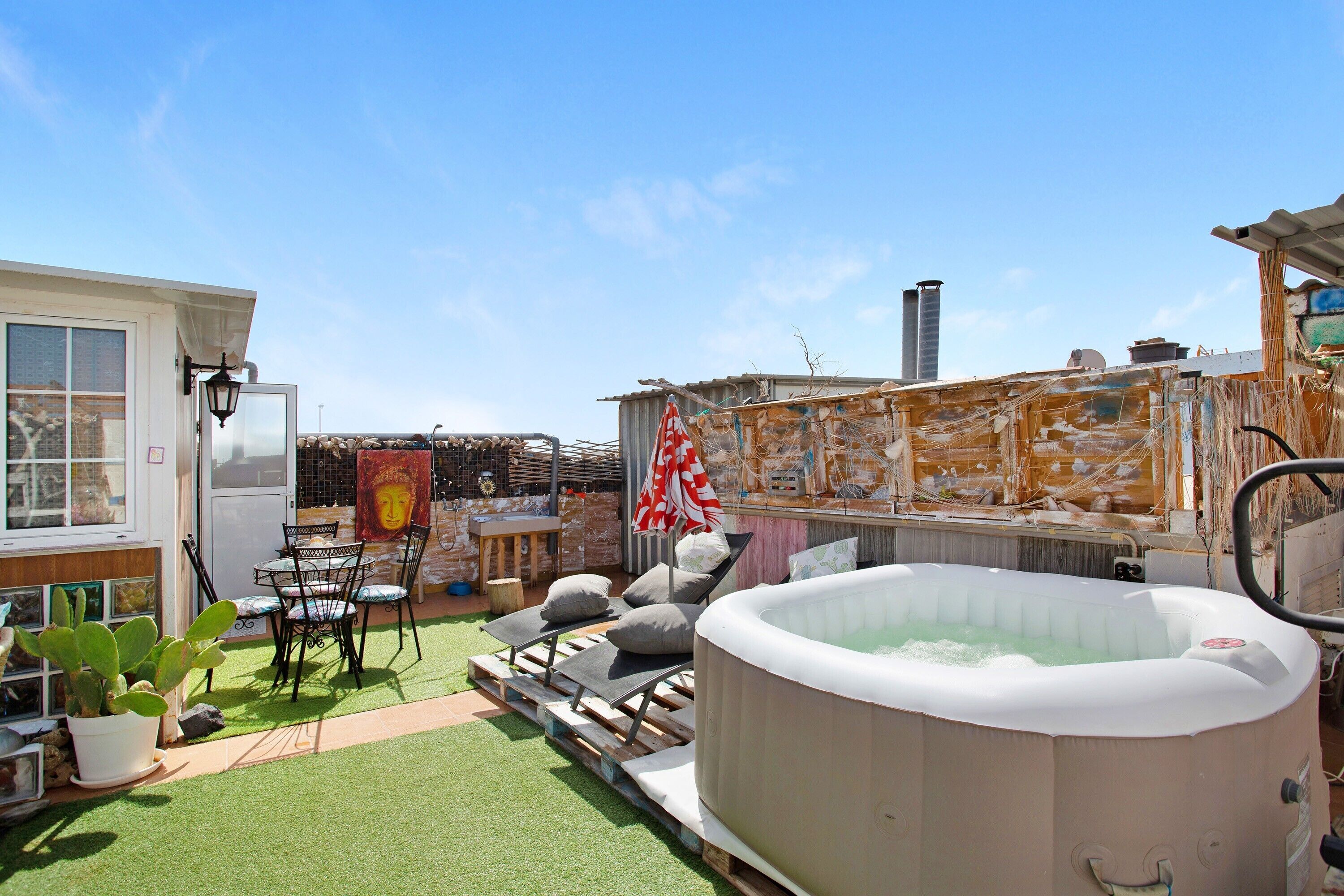 Bañera de hidromasaje exterior