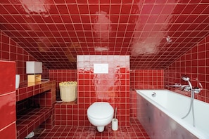 Badewanne, Handtücher