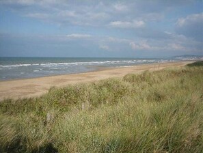 Aan het strand
