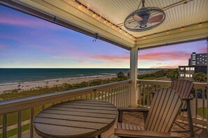 Outdoor dining - Ocean Forest Villas C310 - Oceanfront (Myrtle Beach)