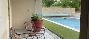 Maison de Campagne Avec Piscine Entre Saint-emilion et Bergerac