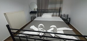 2 soverom, strykejern/-brett, wi-fi (inkludert) og sengetøy