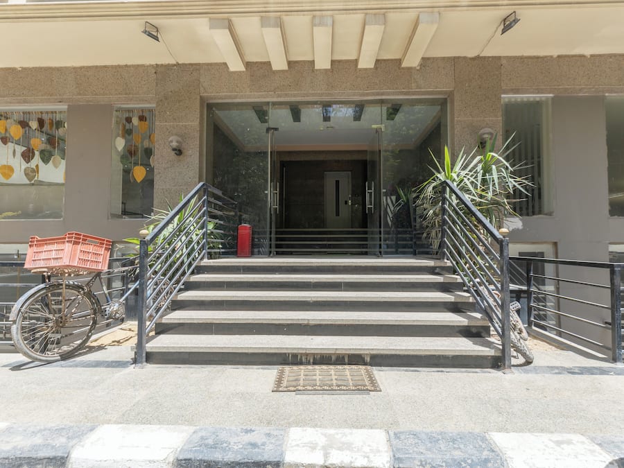 Front of property – evening/night