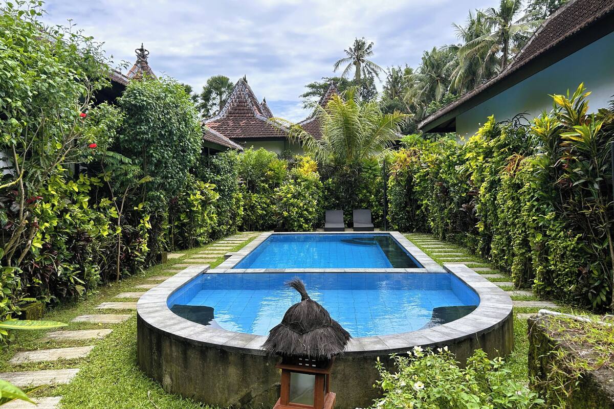 Grand Villa, 6 Bedrooms, Private Pool, Garden View | Minibar (free items), in-room safe, desk, laptop workspace