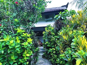 Façade de l’hébergement