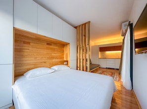 Standard-Bungalow | 1 Schlafzimmer, Schreibtisch, laptopgeeigneter Arbeitsplatz
