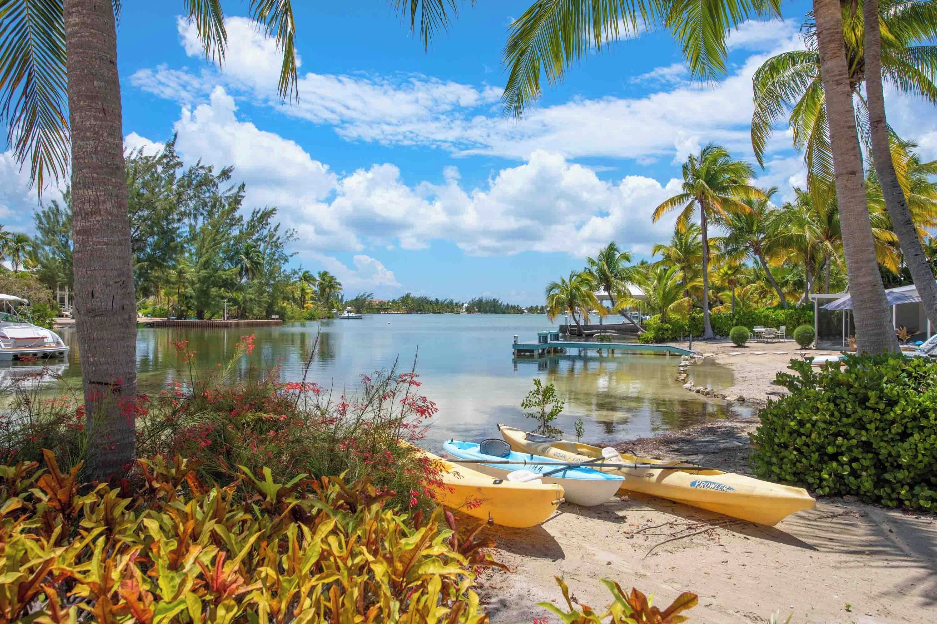 On the beach, beach towels