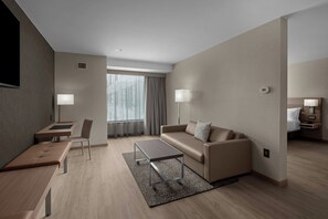 55-inch Smart TV with cable channels, TV, Netflix - AC Hotel Lansing University Area (East Lansing)