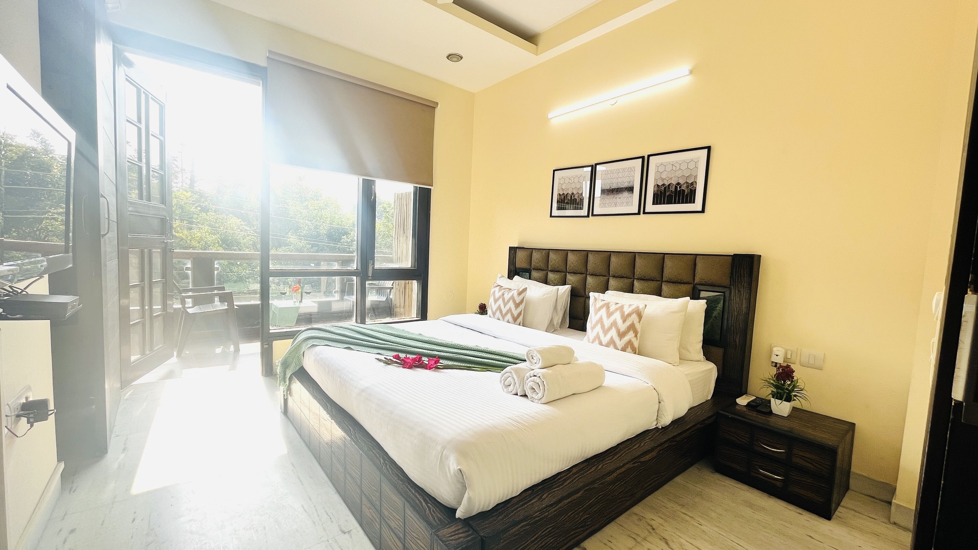 1 bedroom, iron/ironing board, WiFi, bed sheets