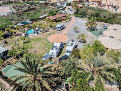 Yurt in the children's paradise Camp y niño in Almeria (Andalusia) - vacation in the countryside