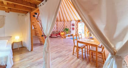 Yurt in the children's paradise Camp y niño in Almeria (Andalusia) - vacation in the countryside