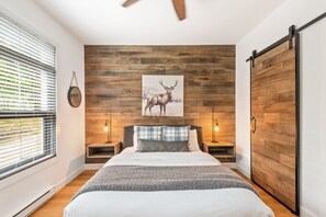 2 chambres, fer et planche à repasser, accès au Wi-Fi (inclus)