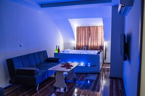 Honeymoon Penthouse | Living area - Ayya Suite Hotel (Denizli)