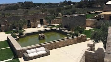 Blick von der Unterkunft