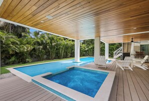 Piscine chauffée