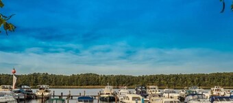 Hus i Havelblick med kanoture