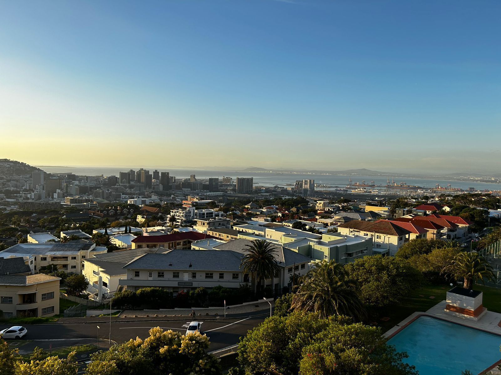 Vista desde la propiedad
