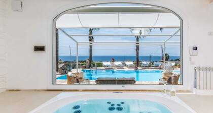 Villa Krailo with jacuzzi an pool Seaview