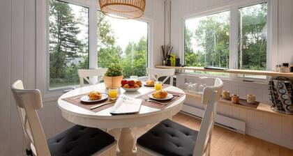 HĂŽtel Ă la maison - CABAN 49, nature, forĂȘt et spa