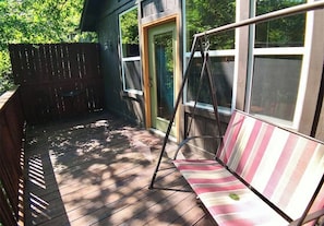 Terrace/patio - Chateau Treehouse #11/ Oak Crest (Eureka Springs)
