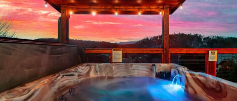 Bañera de hidromasaje exterior