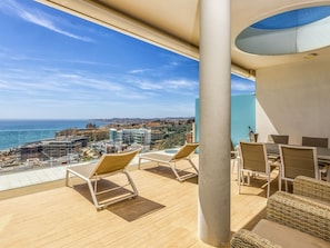 Outdoor dining - Nova | Sea view - terrace - pool (Fuengirola)