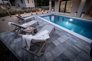 Una piscina climatizada