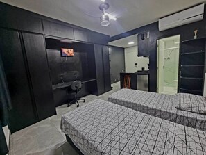 1 quarto, ferros/tábuas de passar roupa, Wi-Fi, roupa de cama