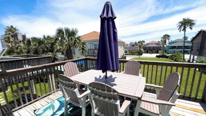 Condo, Multiple Beds, Balcony, Pool View | Outdoor dining - Sun Dancer #11 (South Padre Island)