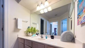 Condo, Multiple Beds, Balcony, Pool View | Bathroom | Towels, toilet paper - Sun Dancer #11 (South Padre Island)