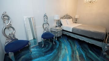 Deluxe Room, 1 Queen Bed | Down comforters, memory foam beds, in-room safe, individually decorated