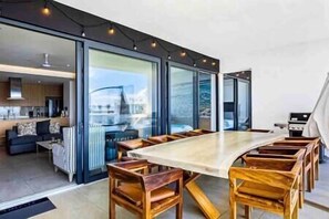 Outdoor dining - Beach Front~Stunning VIEWS w-Free Airport Transport (Nuevo Vallarta)