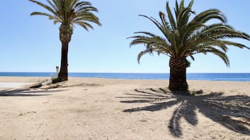 On the beach