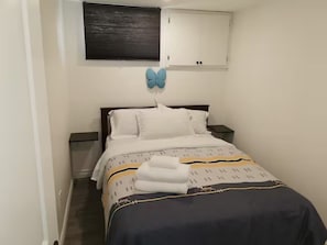 4 bedrooms, iron/ironing board, travel crib, WiFi