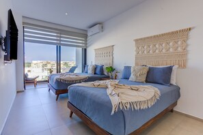414 aria ocean | Egyptian cotton sheets, premium bedding, in-room safe