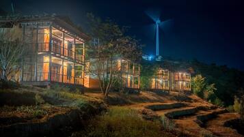 豪華客房, 1 間臥室, 山景 | 花園景