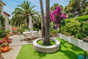 Outdoor dining - Amelie - nice studio with private pool in Benissa (Benissa)
