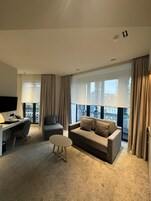 Suite Triple | Premium bedding, Select Comfort beds, in-room safe, desk