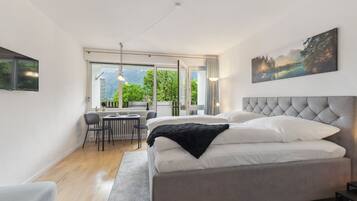 1 Schlafzimmer, Bügeleisen/Bügelbrett, kostenloses WLAN, Bettwäsche