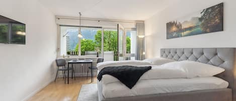 1 Schlafzimmer, kostenloses WLAN, Bettwäsche