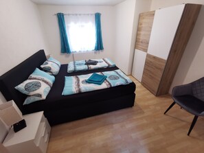 1 chambre, Wi-Fi gratuit, draps fournis