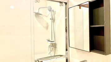 Towels, soap, toilet paper