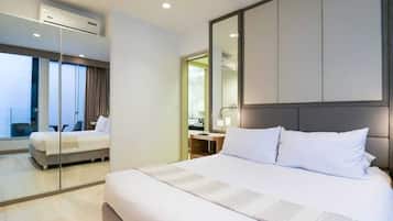 3 makuuhuonetta, silitysrauta/-lauta, Wi-Fi, vuodevaatteet