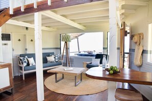 Honeymoon Cabin | Living area | Smart speakers - The Overhang (Kutani)
