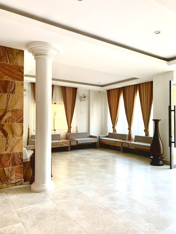 Sala de estar en el lobby