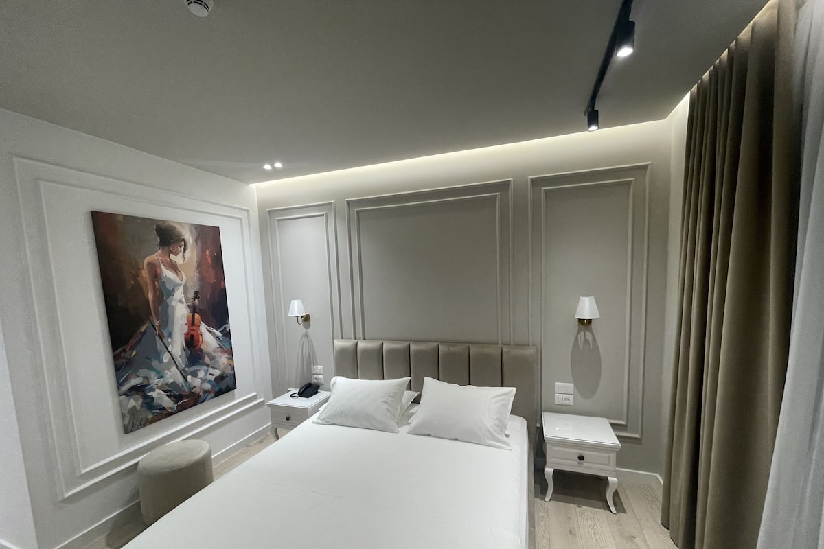 Superior Double Room | Egyptian cotton sheets, premium bedding, down duvets, memory-foam beds